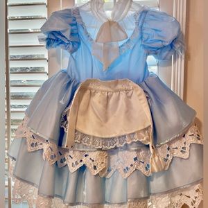 Alice in Wonderland Girls Prestige Costume (Chasing Fireflies)